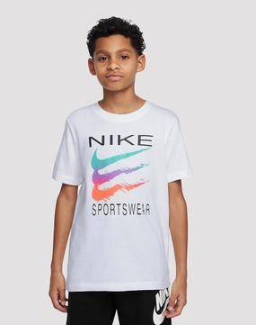Polyester - used fashion Nike Sportswear Tee Grade-School Popular fashion picks