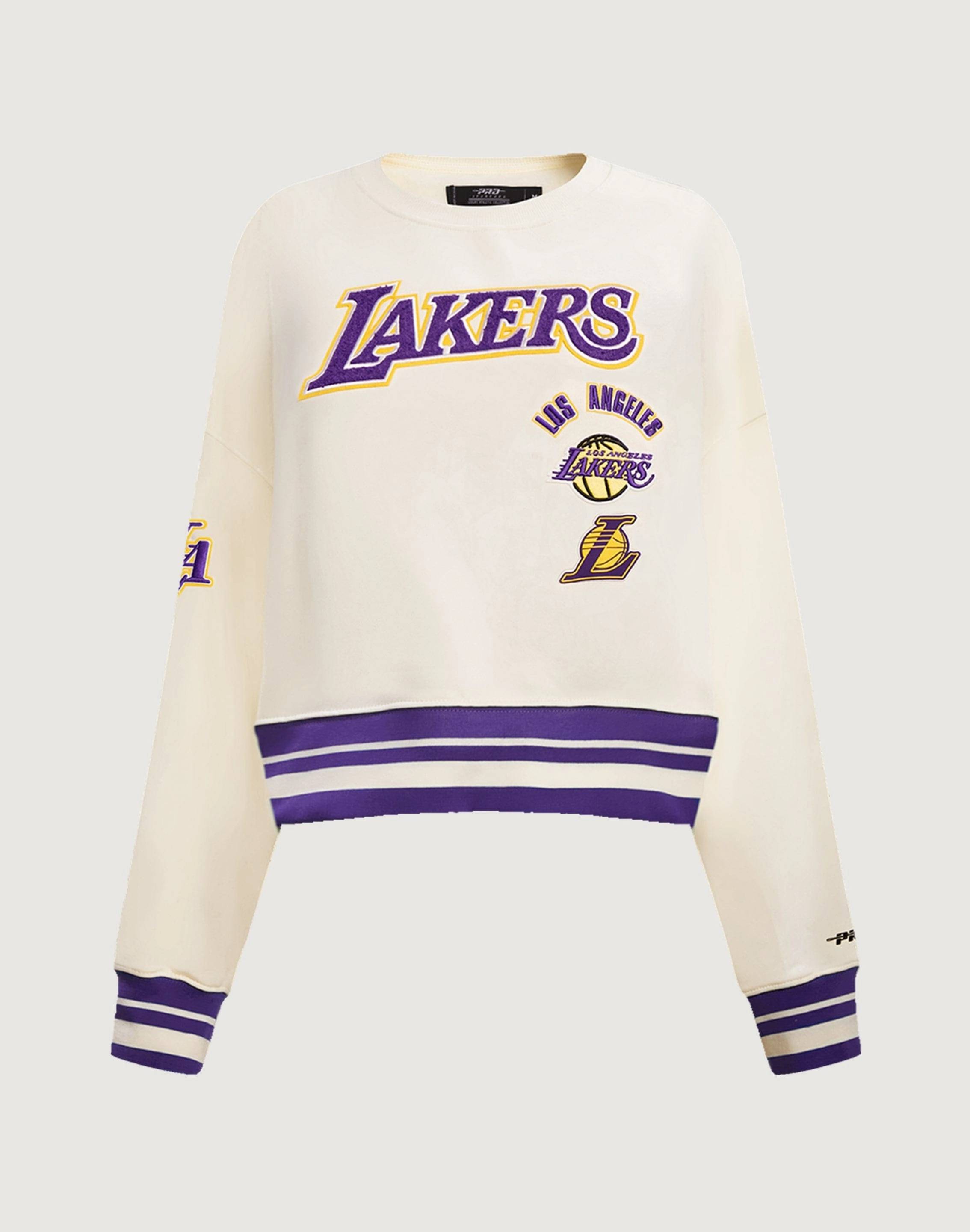 Fashion trends Pro Standard Los Angeles Lakers Retro Classic Crewneck Fashion swaps