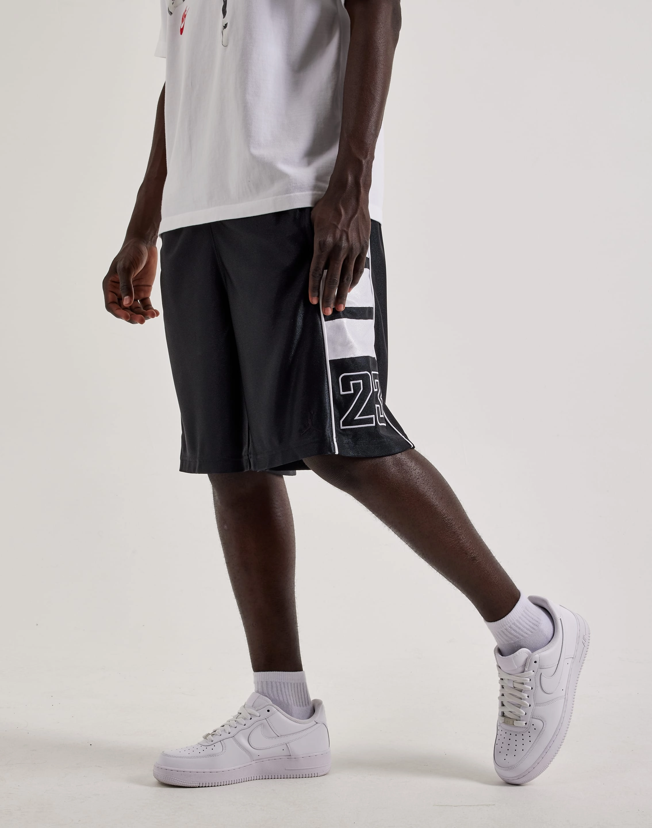 Preppy style items Jordan Brooklyn Cat Scratch Shorts Fashion lookbook