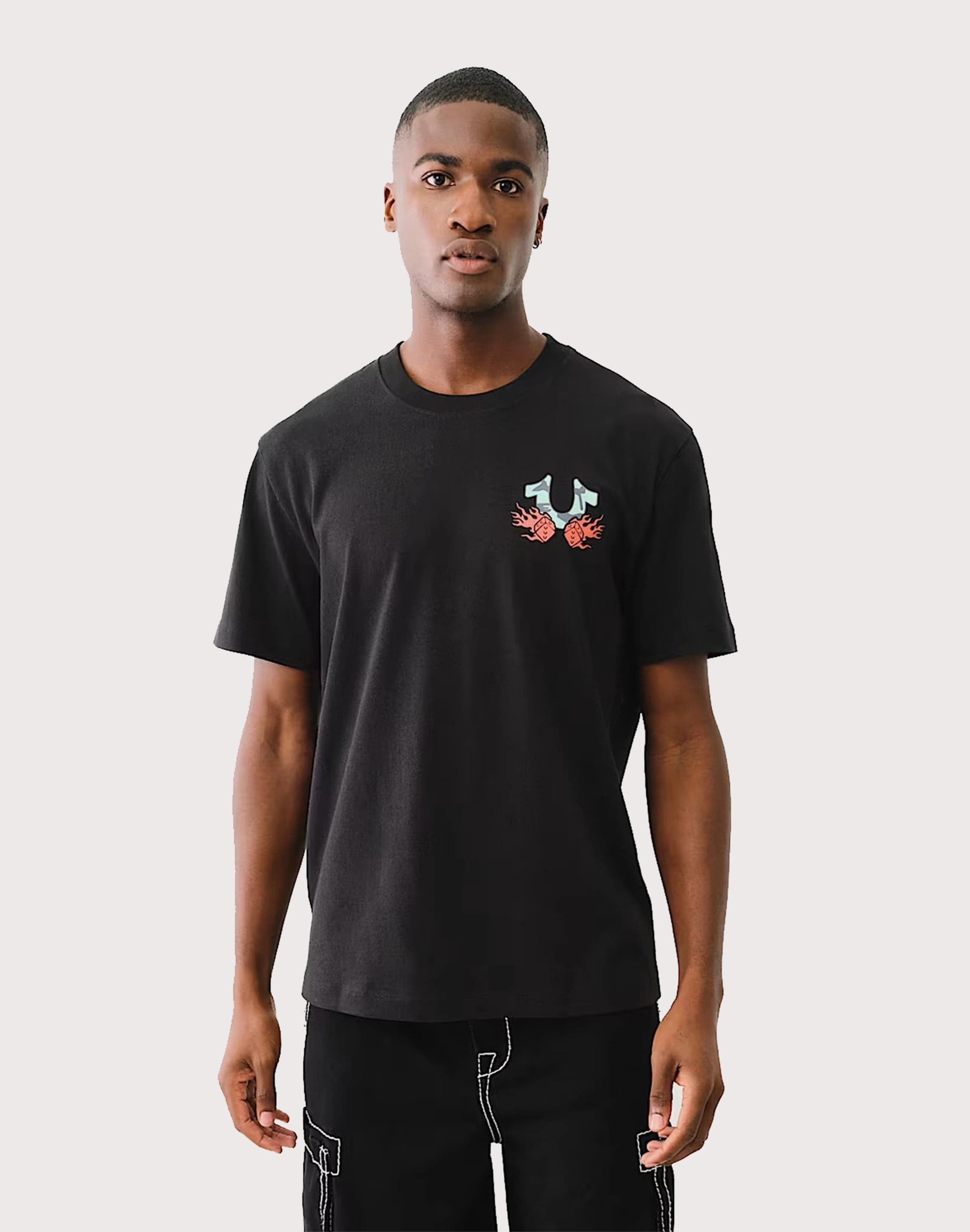 Preppy style items True Religion Reaper Tee Silk - fabric fashion