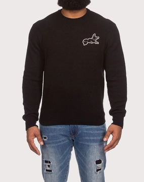 Printed fashion Akoo Noble Black Sweater Fashion inspiration