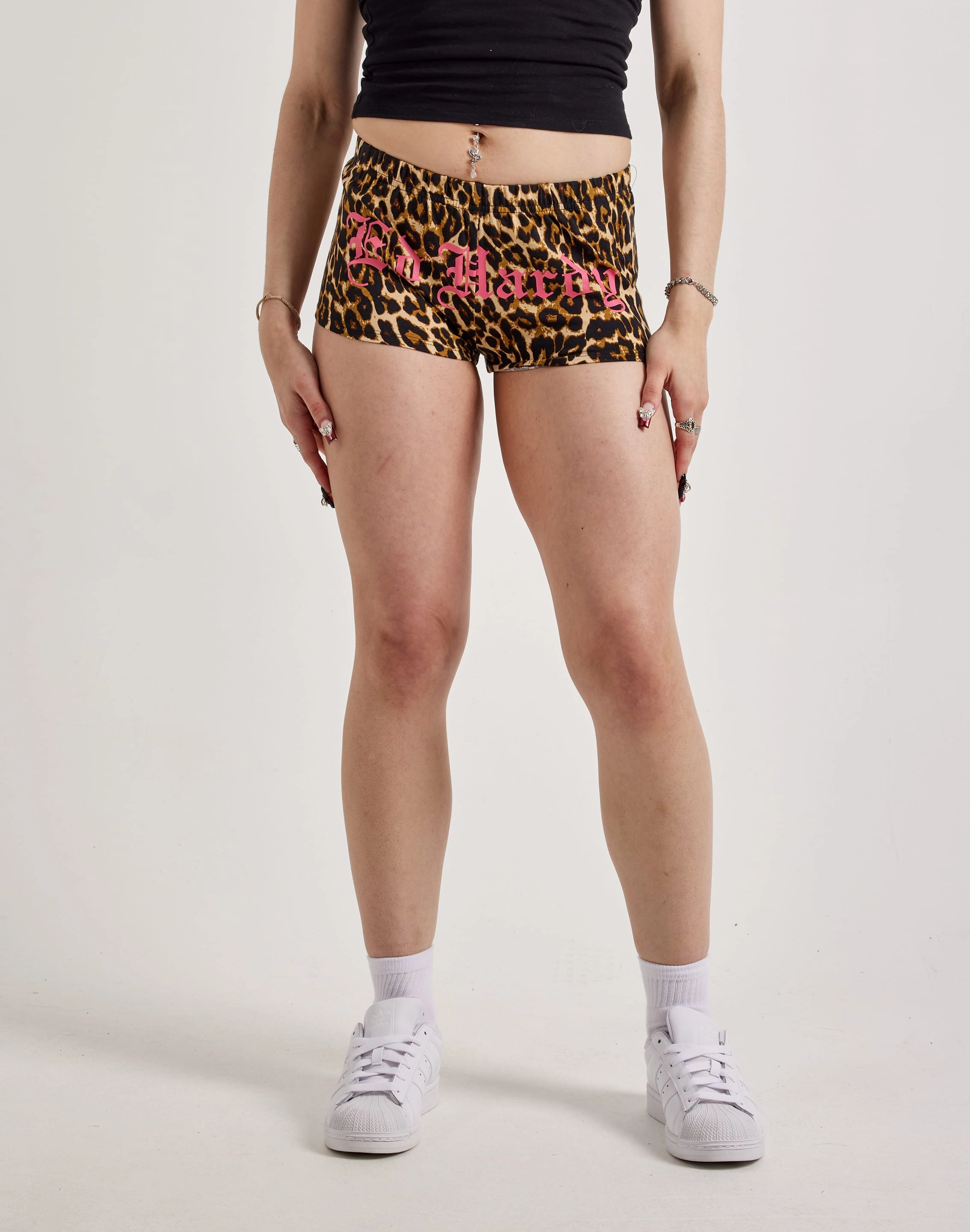 Fashion museums Ed Hardy Heart Wings Booty Shorts Smart fashion (wearables)