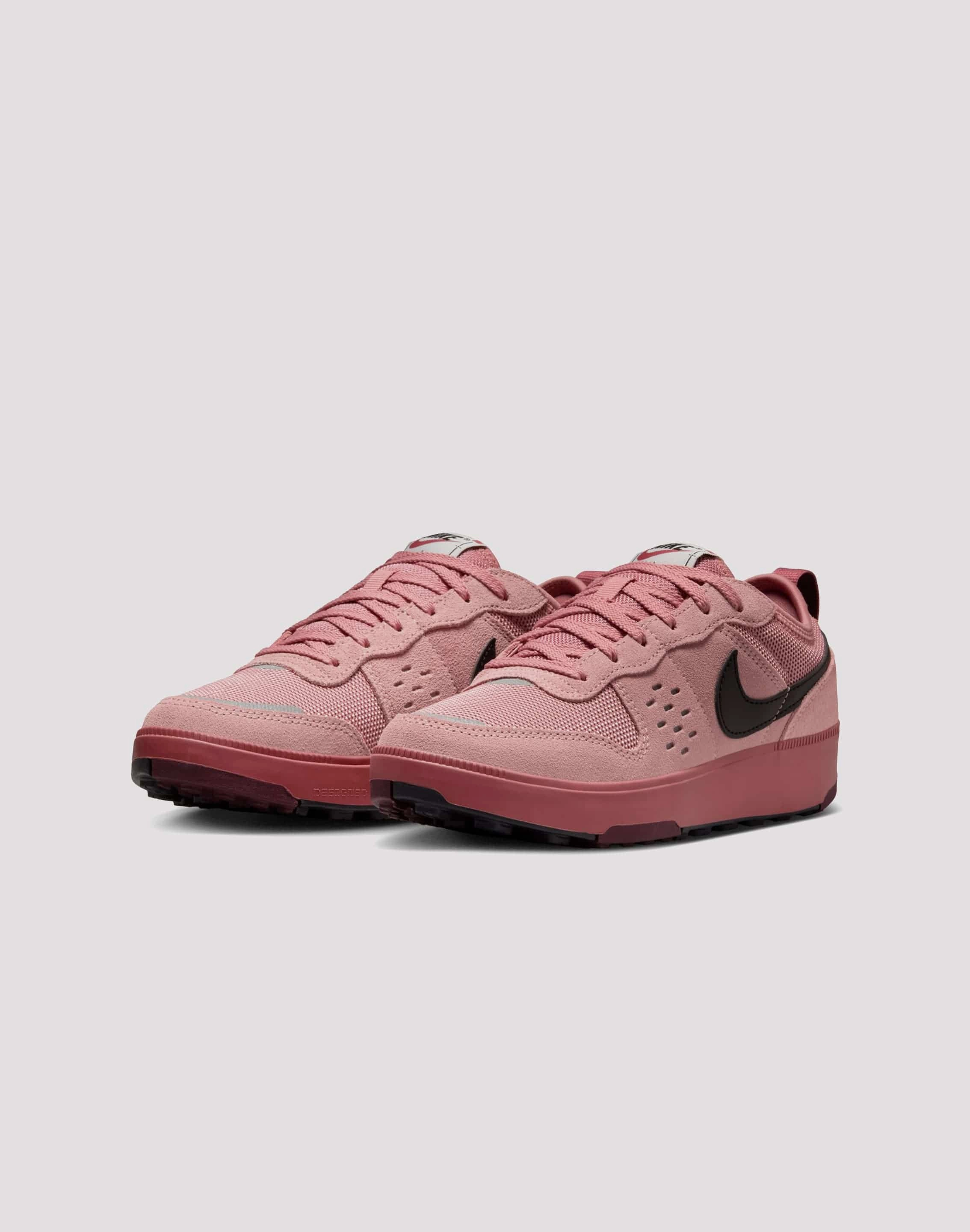 Printed fashion Nike C1TY Grade School Girls' "Red Stardust/Black/Canyon Rust"