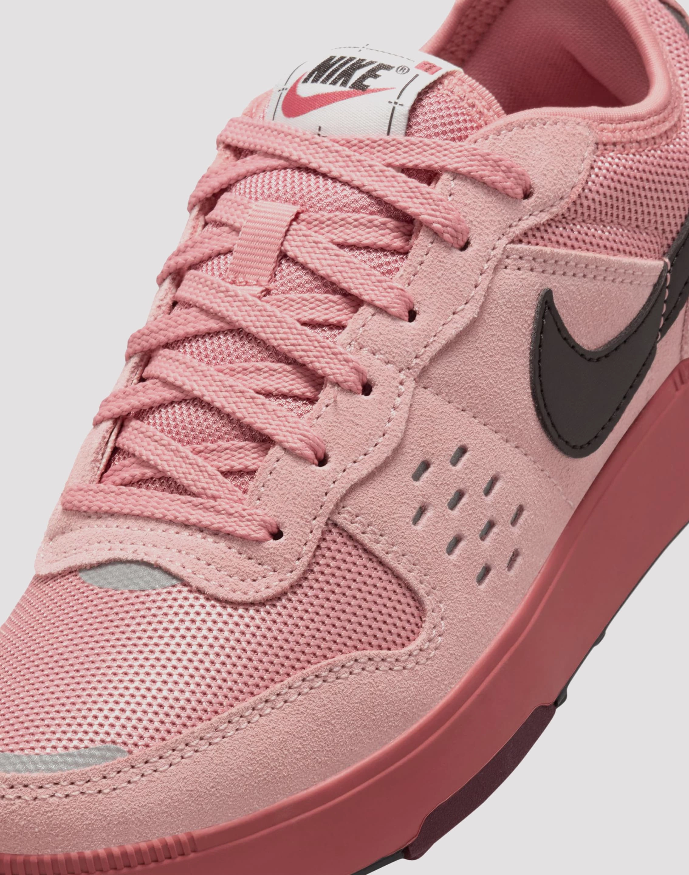 Printed fashion Nike C1TY Grade School Girls' "Red Stardust/Black/Canyon Rust"