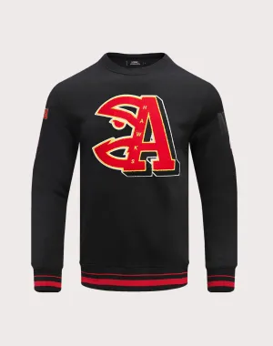 Pro Standard Atlanta Hawks Mashup Rib Crewneck Affordable fashion Patterned fashion (floral, stripes, etc.)