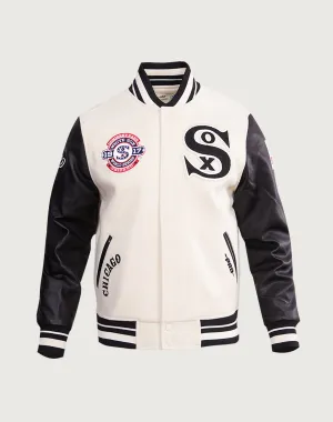 Pro Standard Chicago White Sox Retro Classic Rib Wool Varsity Jacket Fashion customization Fashionable goods