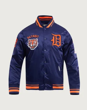 Pro Standard Detroit Tigers Retro Classic Rib Satin Jacket Fashion history Fashion storage (wardrobes, hangers, etc.)