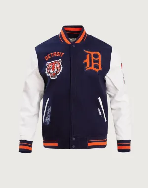 Pro Standard Detroit Tigers Retro Classic Rib Wool Varsity Jacket Fashion on sale Luxury fashion items