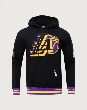 Pro Standard Los Angeles Lakers Mashup Rib Hoodie Vintage - inspired fashion Fashion care (washing, ironing, etc.)