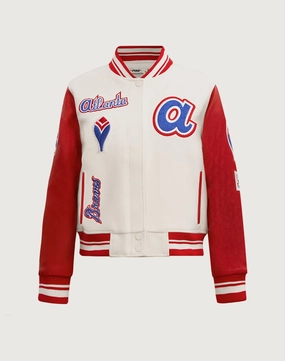Pro Standard Atlanta Braves Retro Classic Wool Varsity Jacket Smart fashion (wearables) Workwear options