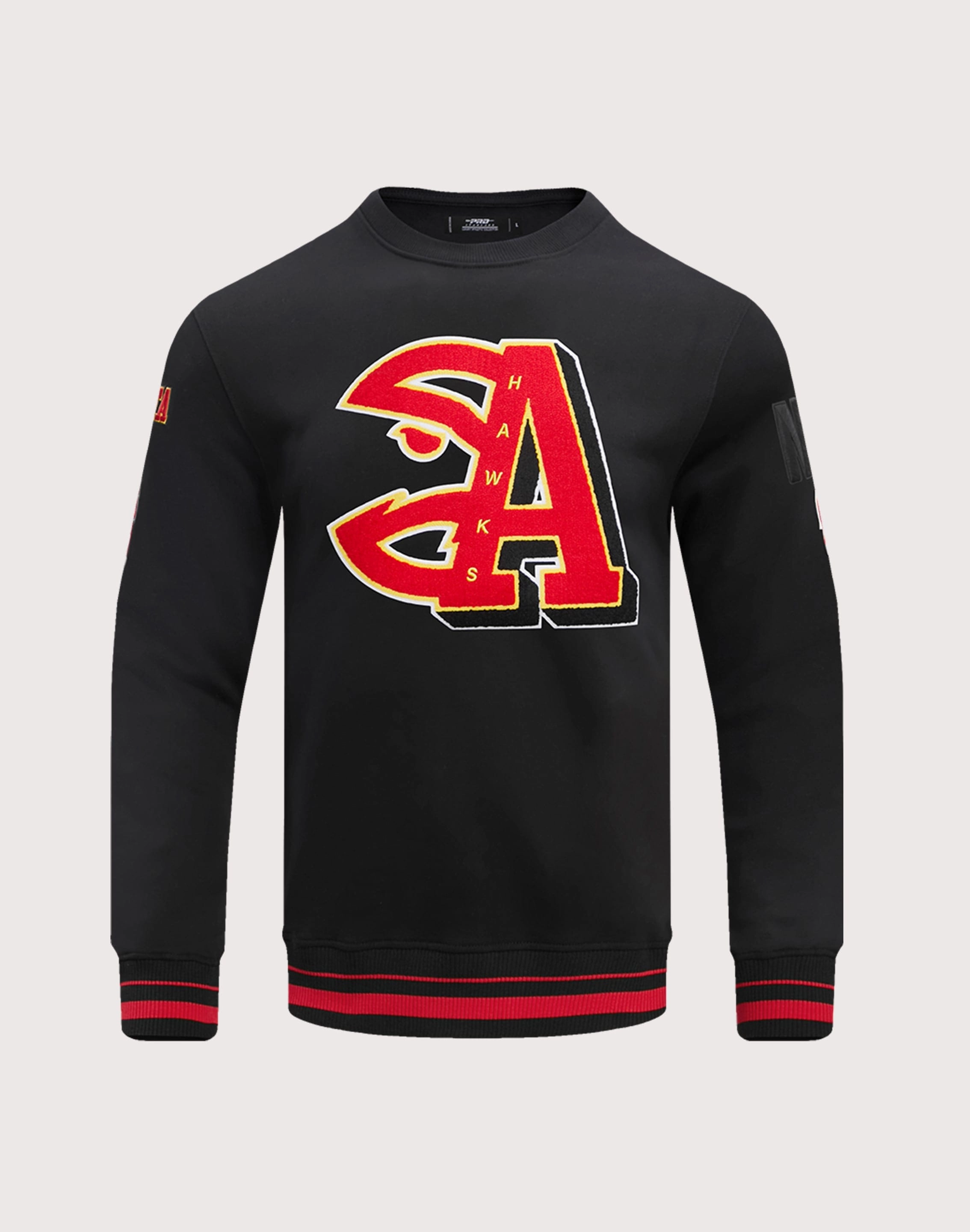 Pro Standard Atlanta Hawks Mashup Rib Crewneck Casual wear options Polyester - used fashion