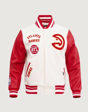 Pro Standard Atlanta Hawks Retro Classic Rib Wool Varsity Jacket Fashion influencers' recommendations Clearance fashion