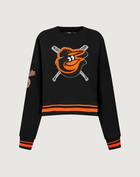 Pro Standard Baltimore Orioles Mashup Rib Crewneck Lingerie and intimates Fashion history