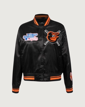 Pro Standard Baltimore Orioles Mashup Rib Satin Jacket Fashion storage (wardrobes, hangers, etc.) Clothing types