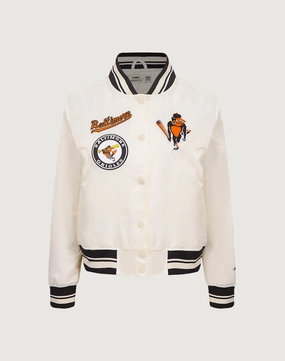 Pro Standard Baltimore Orioles Retro Classic Rib Satin Jacket Style statements Business casual wear