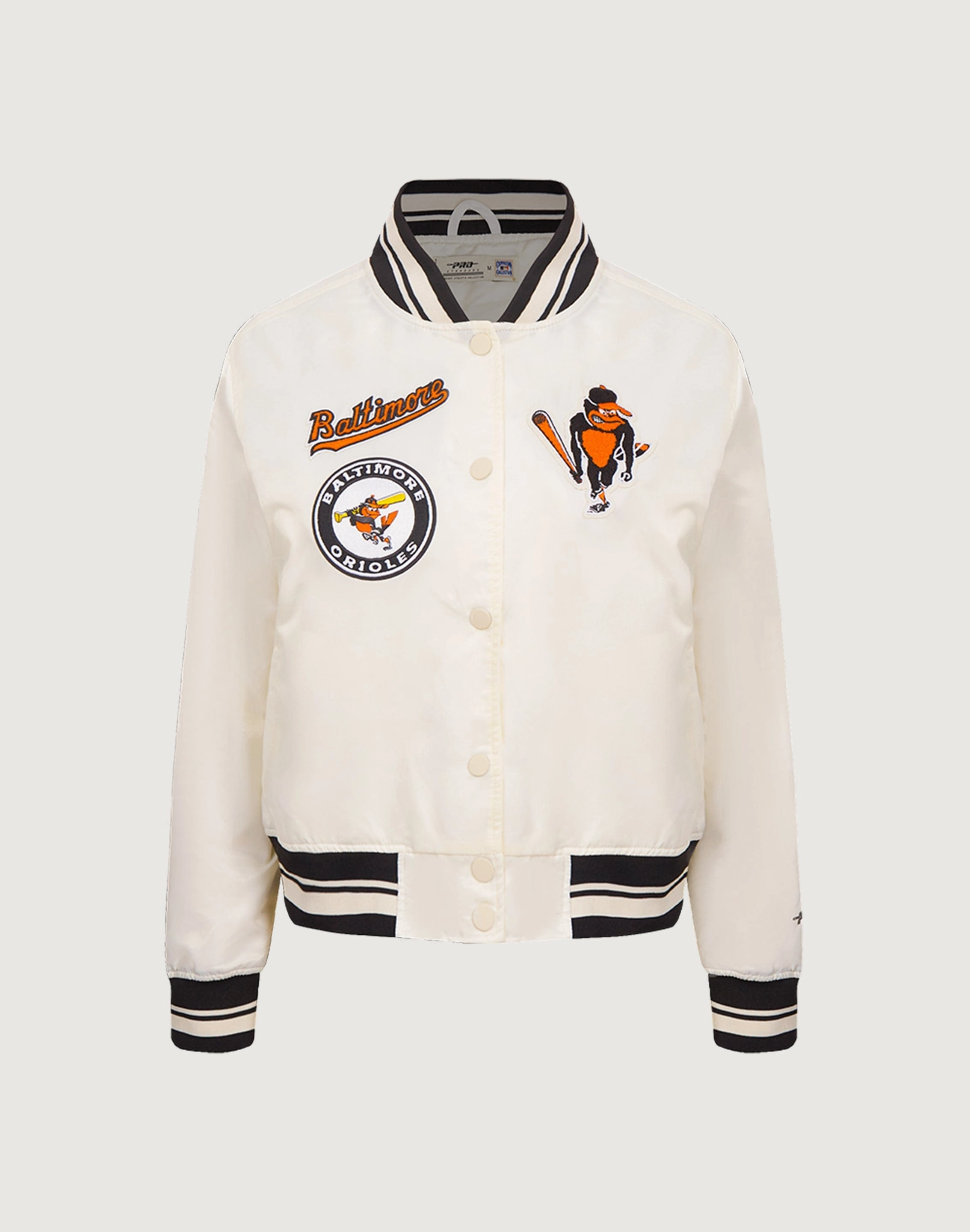 Pro Standard Baltimore Orioles Retro Classic Rib Satin Jacket Style statements Business casual wear