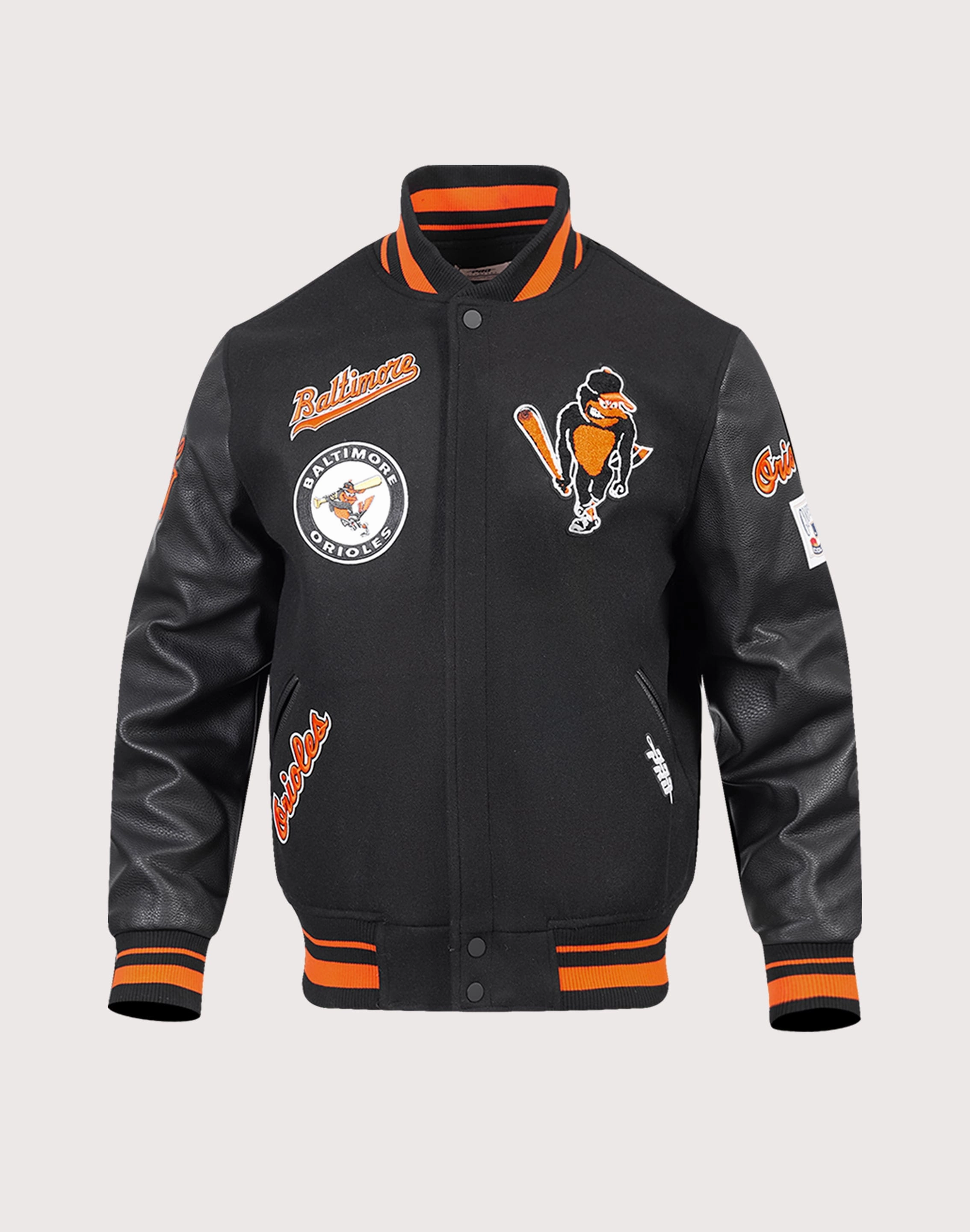 Pro Standard Baltimore Orioles Retro Classic Rib Wool Varsity Jacket Fashion history Stylish products