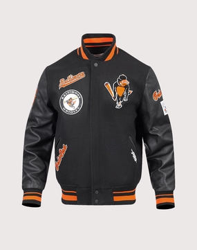 Pro Standard Baltimore Orioles Retro Classic Rib Wool Varsity Jacket Fashion history Stylish products