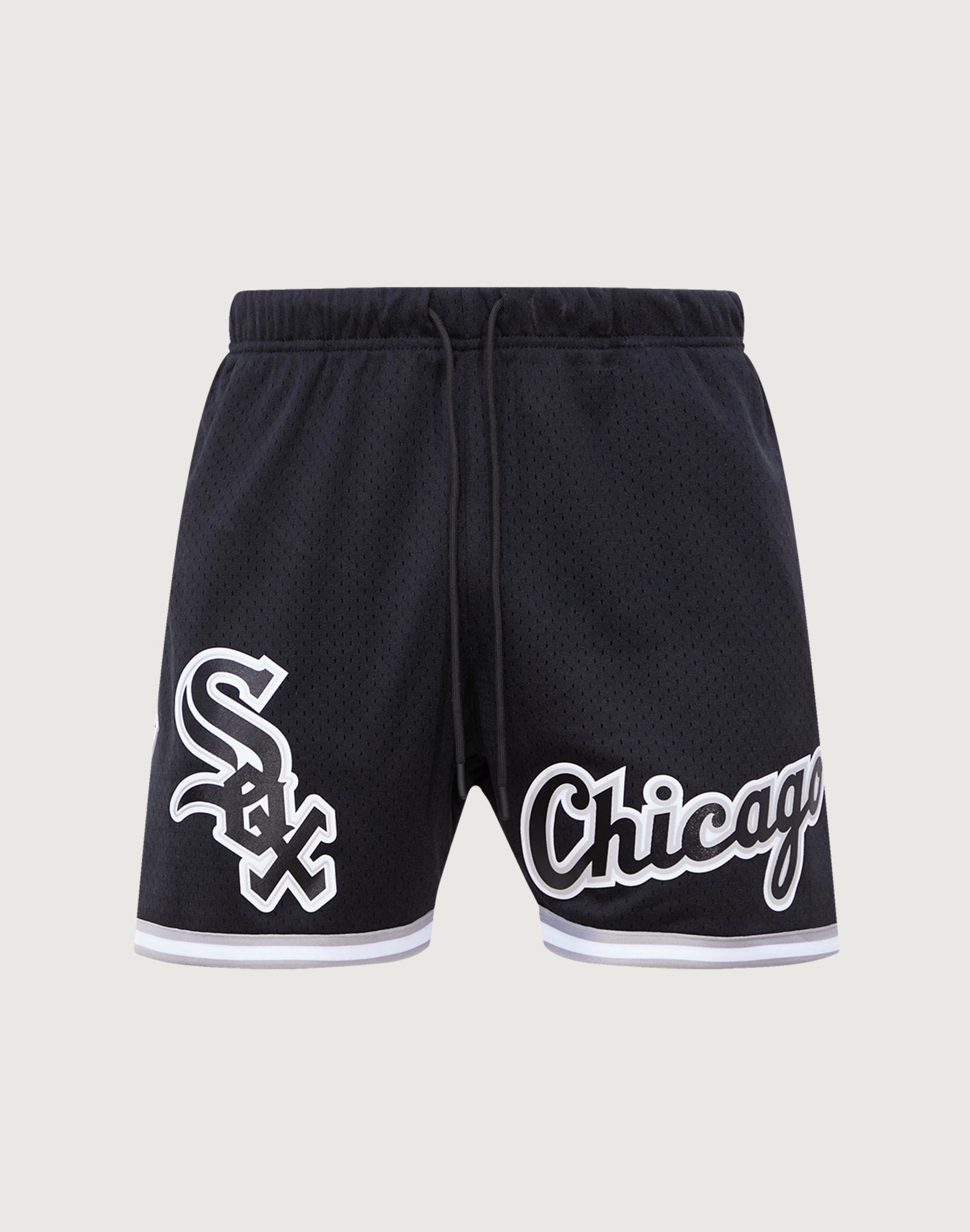 Pro Standard Chicago White Sox Logo Mesh Shorts Embroidered fashion Vintage - inspired fashion
