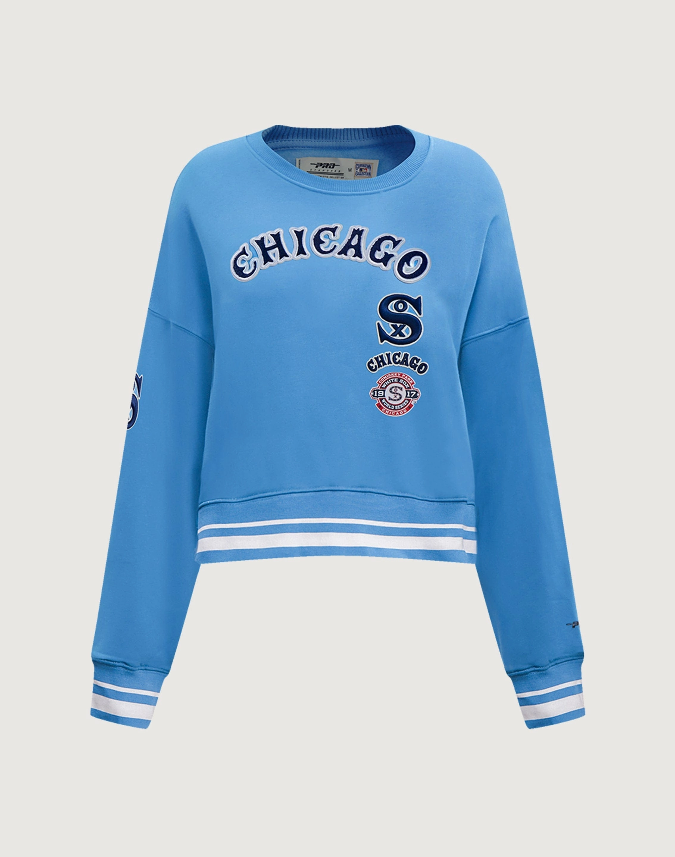 Pro Standard Chicago White Sox Retro Classic Crewneck Spandex - incorporated fashion Trendy gear