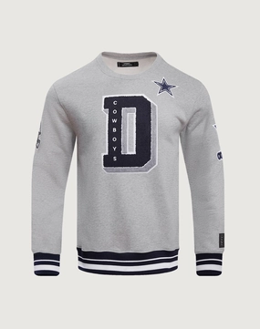 Pro Standard Dallas Cowboys Mashup Rib Crewneck Nylon - included fashion Ethical fashion choices