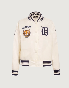 Pro Standard Detroit Tigers Retro Classic Rib Satin Jacket Vintage - inspired fashion Fashion forecasting