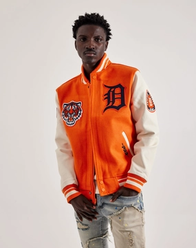 Pro Standard Detroit Tigers Varsity Jacket Fashion influencers' recommendations Silk - fabric fashion