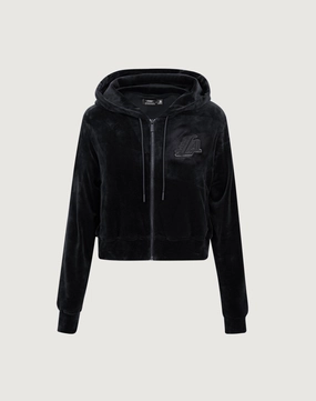 Pro Standard Los Angeles Lakers Triple Black Velour Zip Hoodie Fashion trends by region Fashion rental