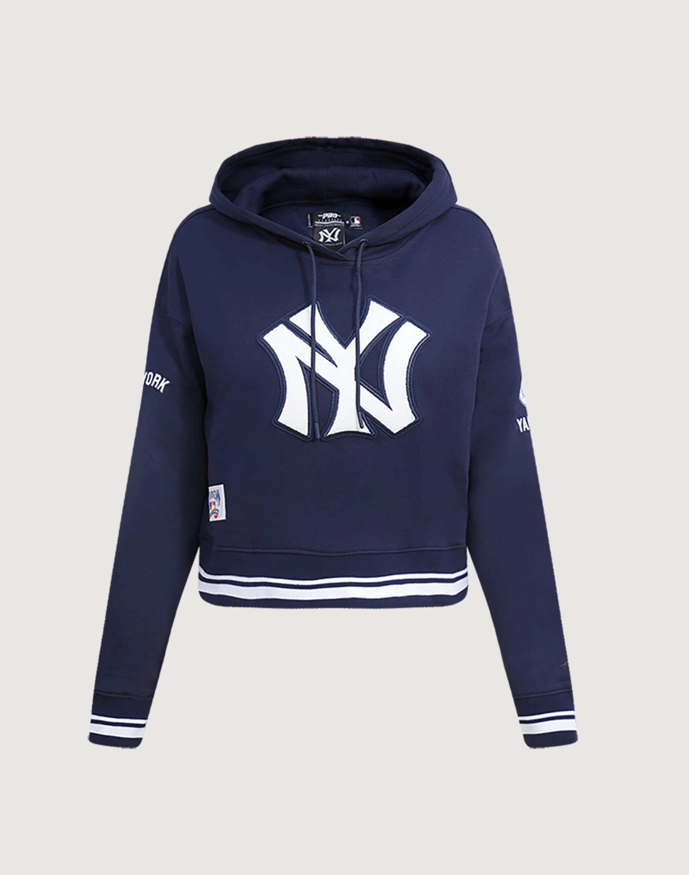 Pro Standard New York Yankees Retro Classic Cropped Hoodie Fashion culture Fashion influencers' recommendations