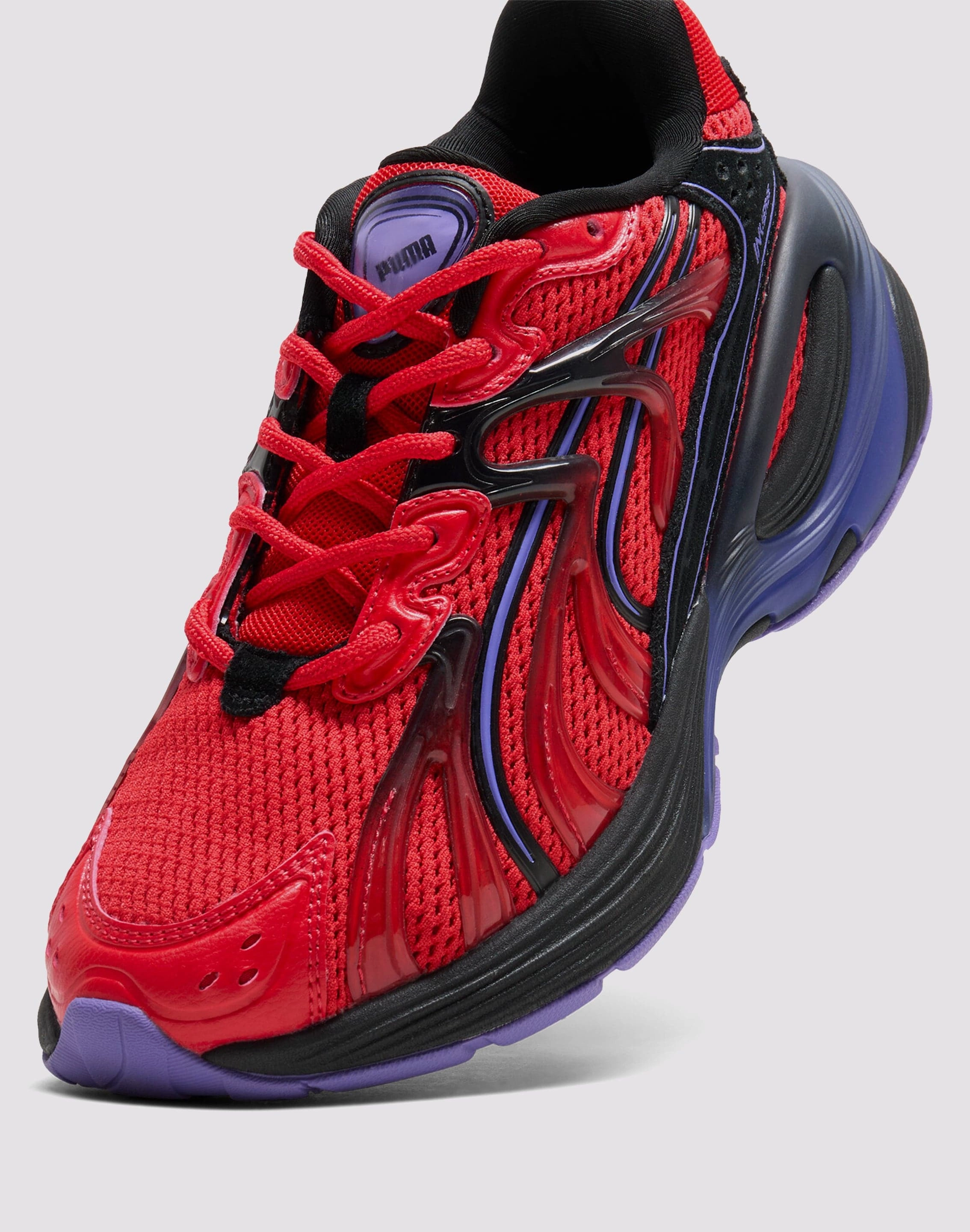 Puma Inverse Chrome "Red/Dark Amethyst" Grade School Kids' Fashion swaps