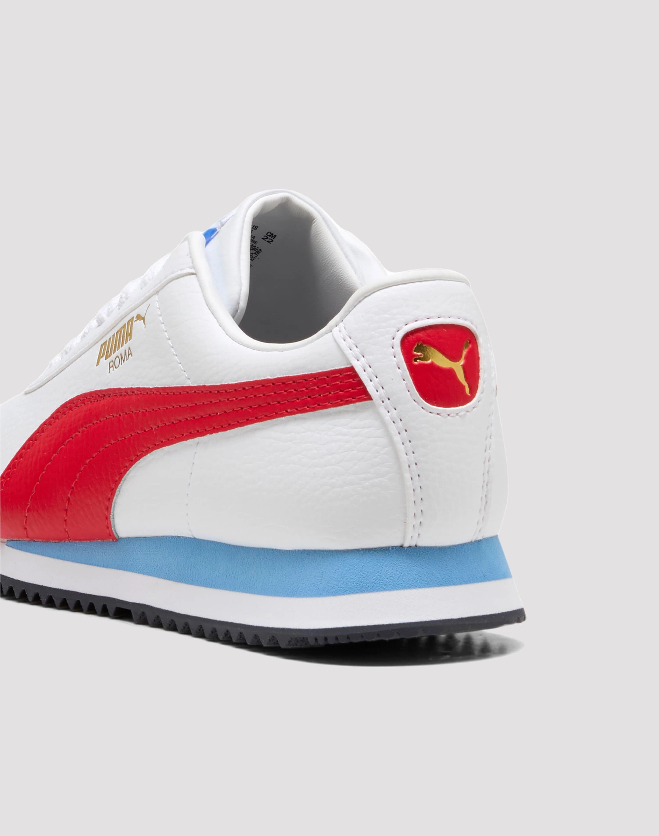 Puma Roma 24 Standard Grade School Boys' "White/Red/Blue" Affordable fashion