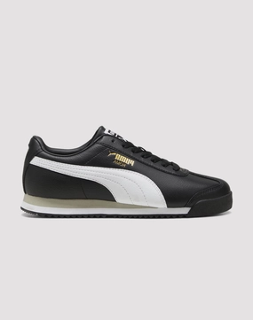 Puma Roma Basic "Black/White/Metallic Gold" Fashion culture Sustainable fashion practices