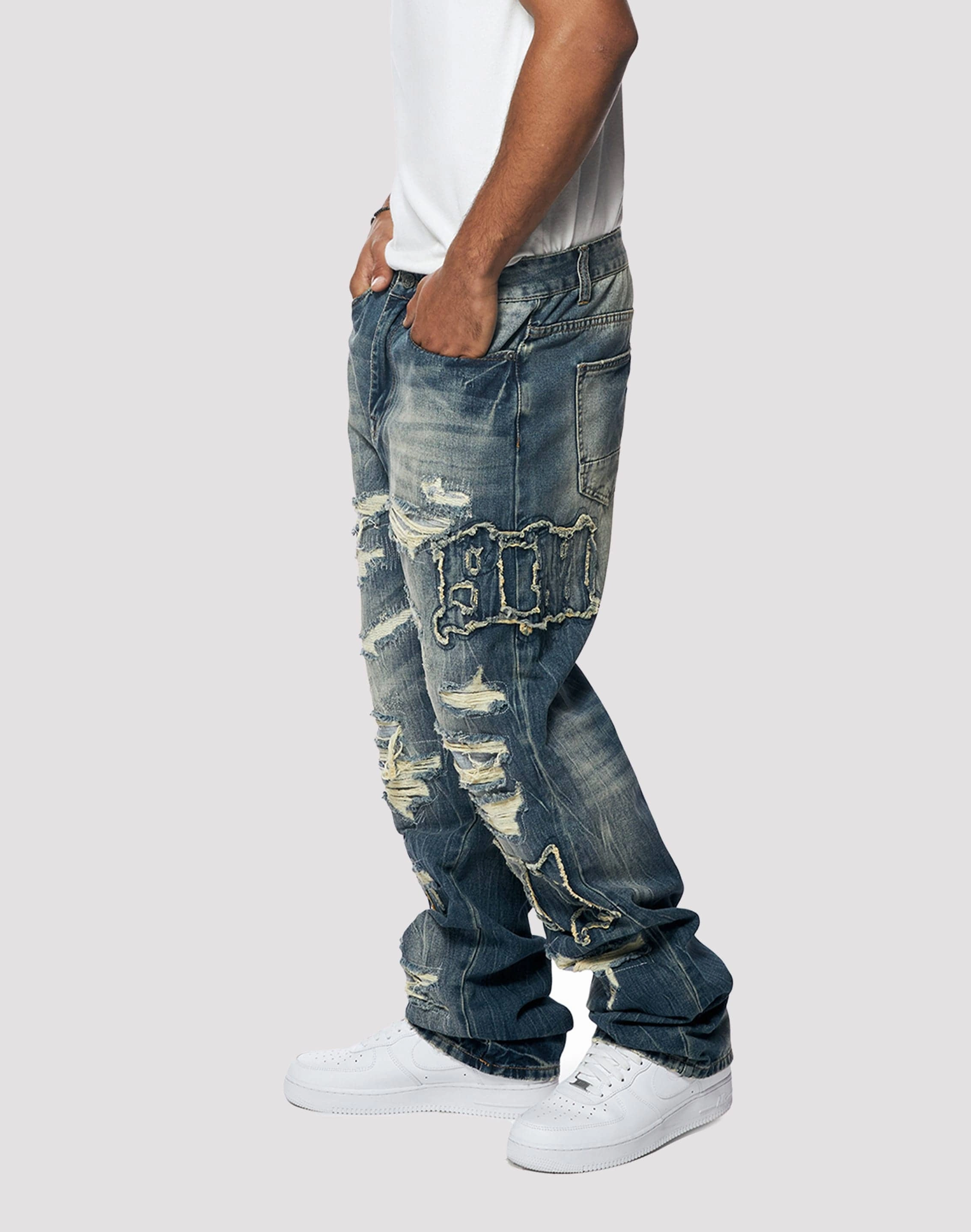 Wardrobe staples Grindhouse Wide Straight Fit Jeans Clearance fashion