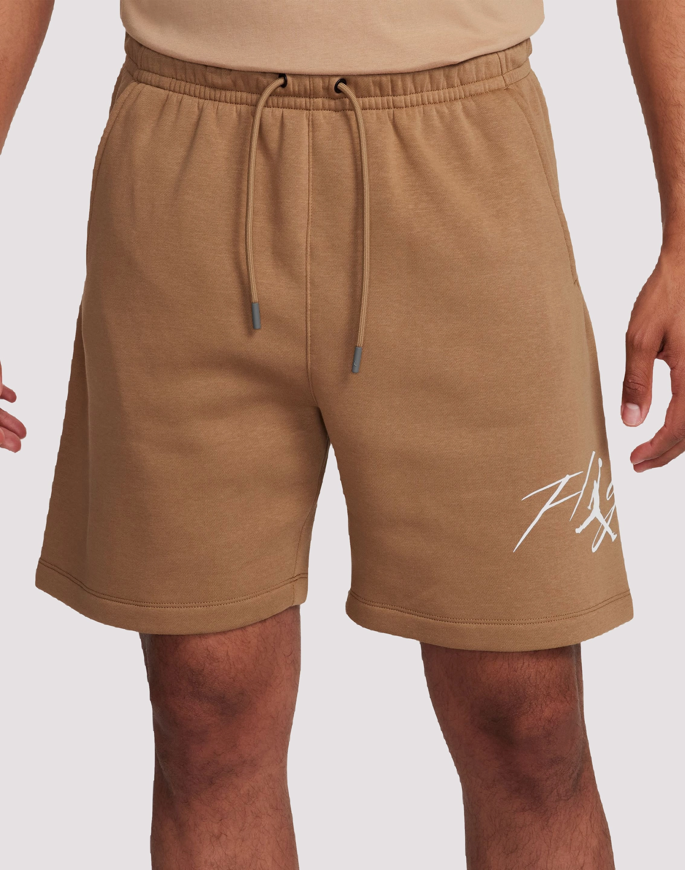 Quality apparel Jordan Essentials Fleece Brown Shorts Party wear