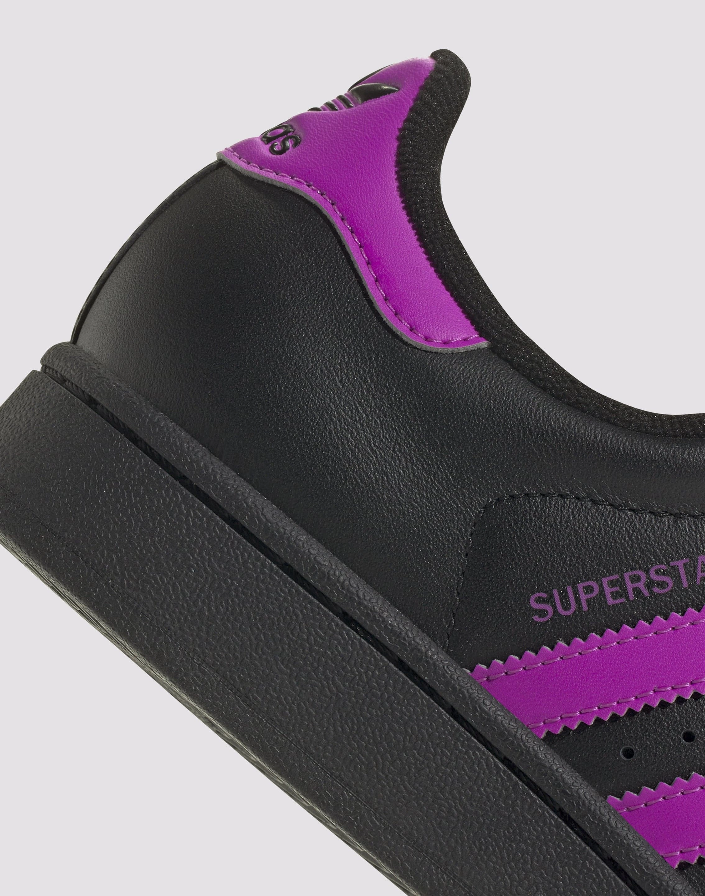 Recycled fashion materials Adidas Originals Superstar II "Black/Flash Pink" Grade School Girls'