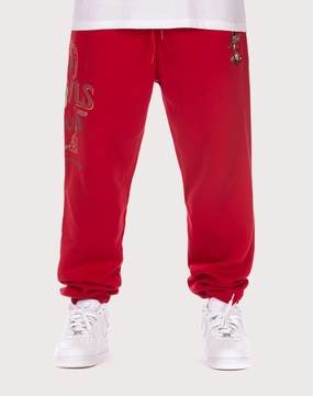 Recycled fashion materials Akoo Sugar Hill Chili Pepper Sweatpants Fashion customization