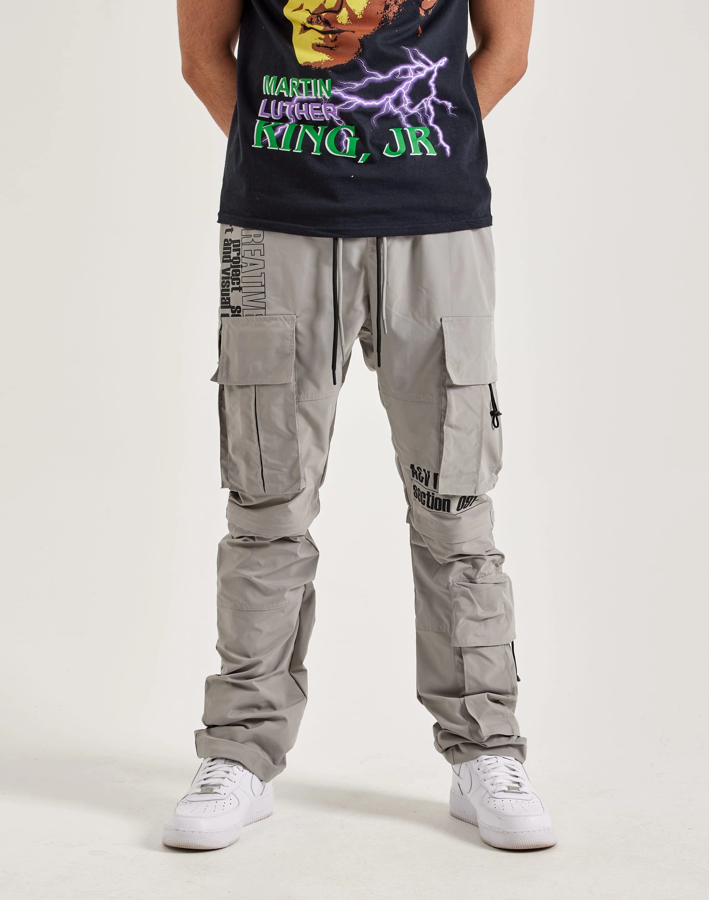 Recycled fashion materials Smoke Rise Utility Nylon Cargo Pants Fashion sizes