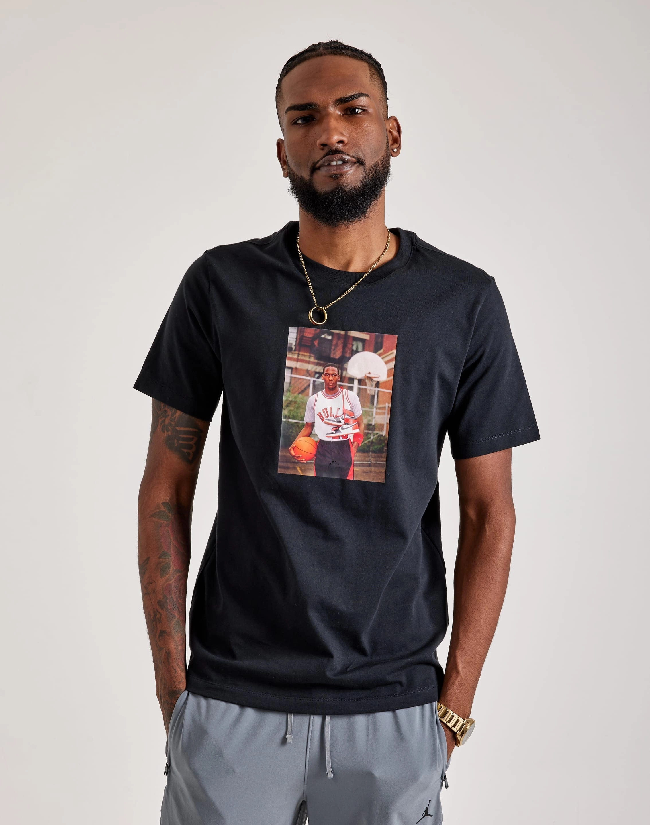 Fashion collections Jordan Photo Tee Denim - based fashion
