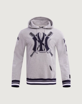 Retro fashion finds Pro Standard New York Yankees Mashup Rib Hoodie Affordable fashion