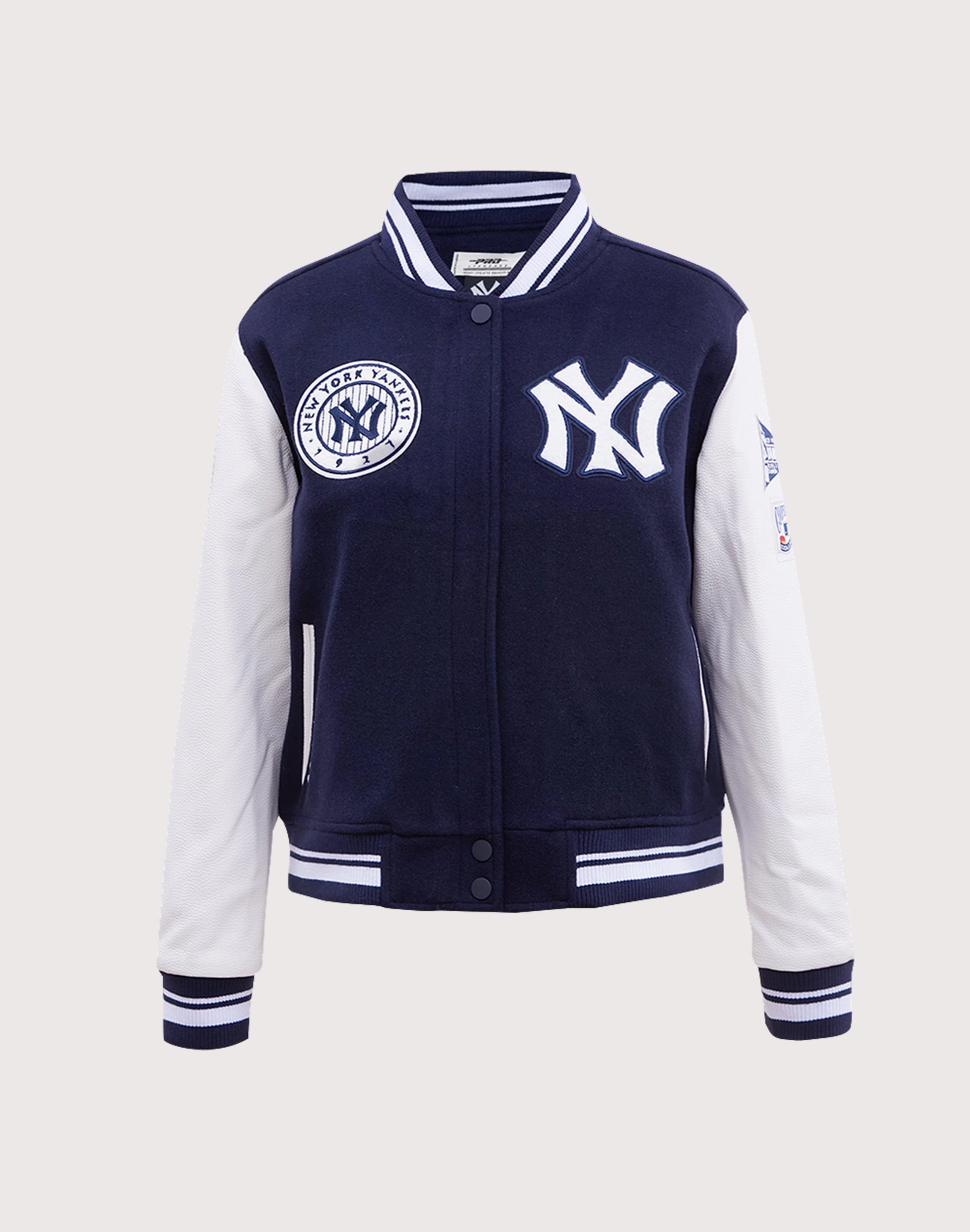 Retro fashion finds Pro Standard New York Yankees Retro Classic Rib Wool Varsity Jacket Wool - sourced fashion