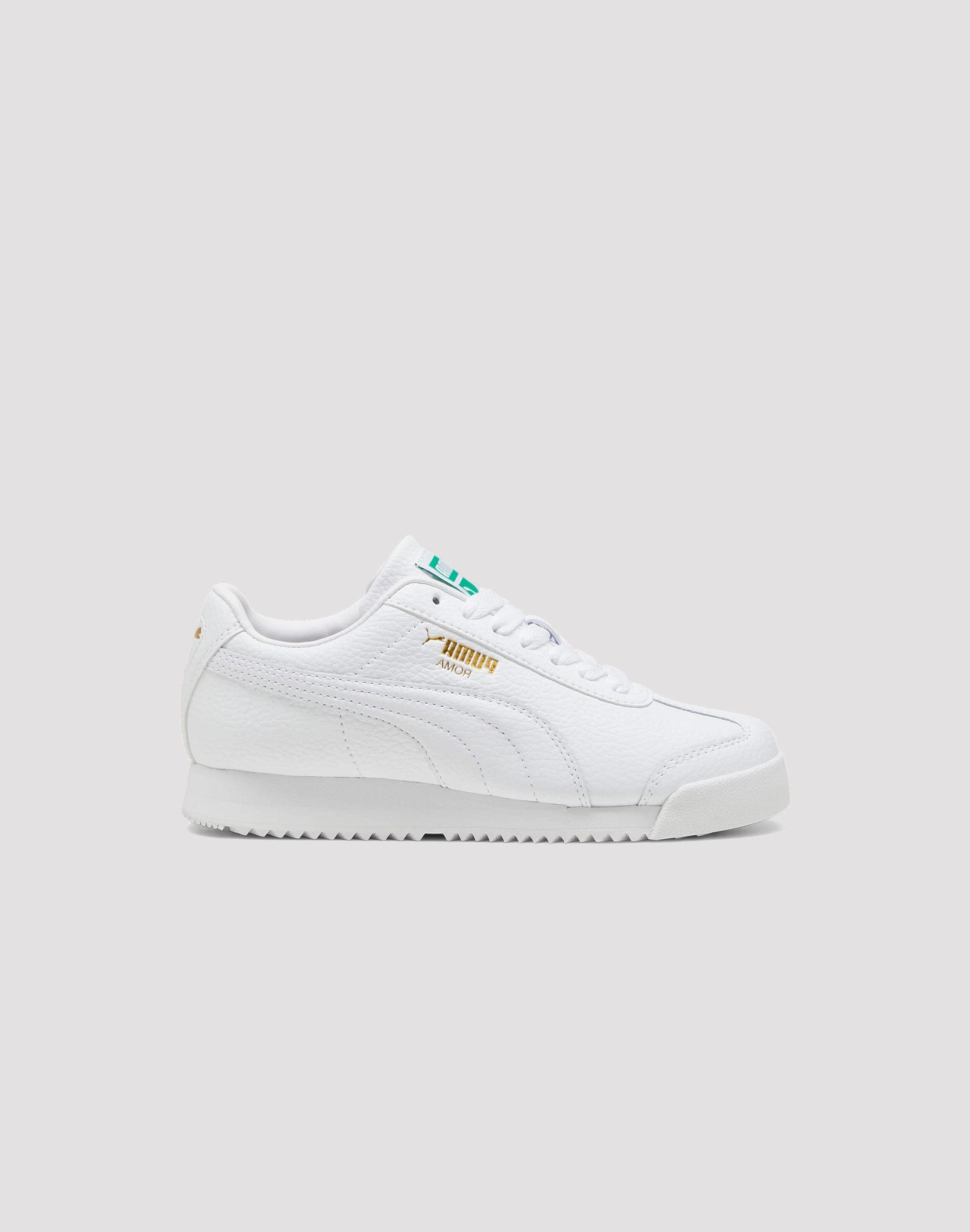 Retro fashion finds Puma Roma Grade School Kids' "White" Upcycled fashion