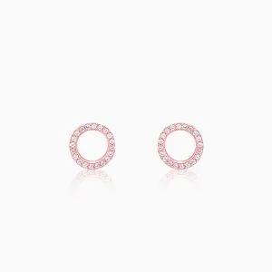 Rose Gold Connected for Life Earrings