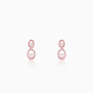 Rose Gold Eternal Love Earrings