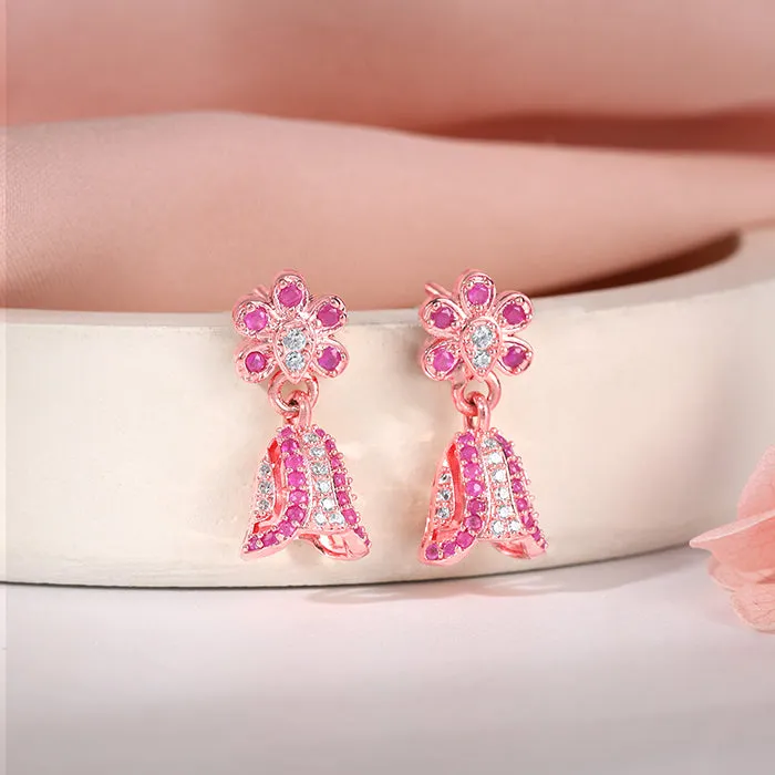 Rose Gold Kalinga Jhumki