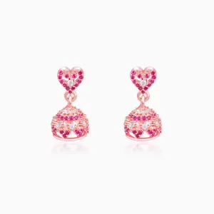 Rose Gold Kalpi Jhumki