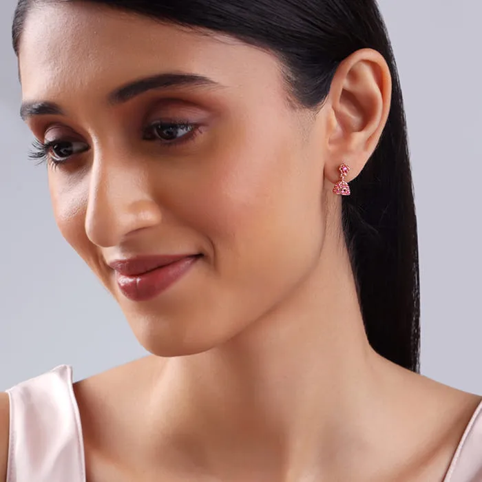 Rose Gold Kanchi Jhumki