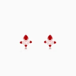 Rose Gold Liberty of Love Earrings