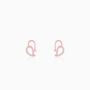 Rose Gold Mango Magic Earrings