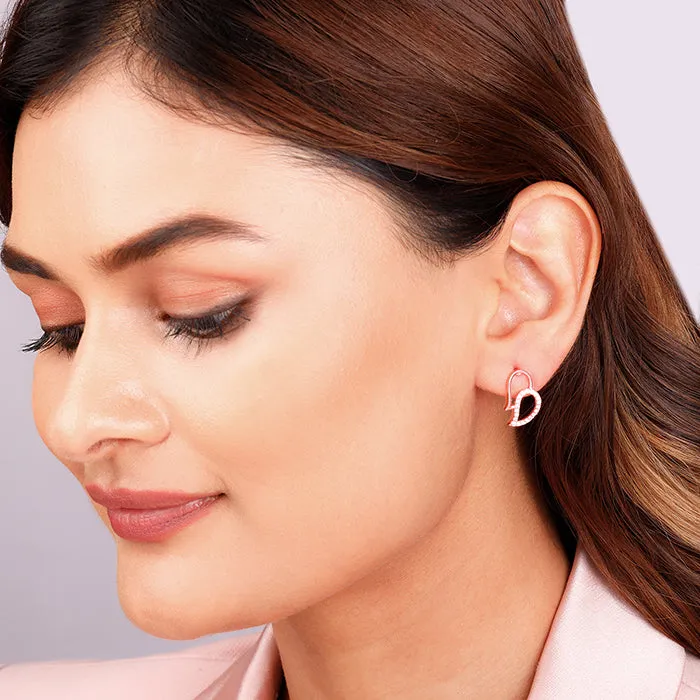 Rose Gold Mango Magic Earrings