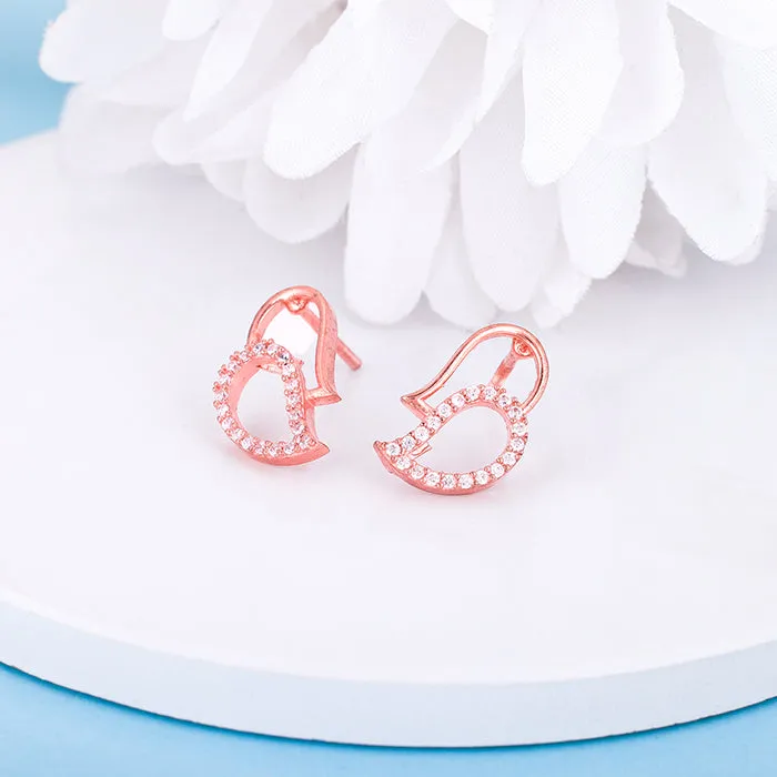 Rose Gold Mango Magic Earrings
